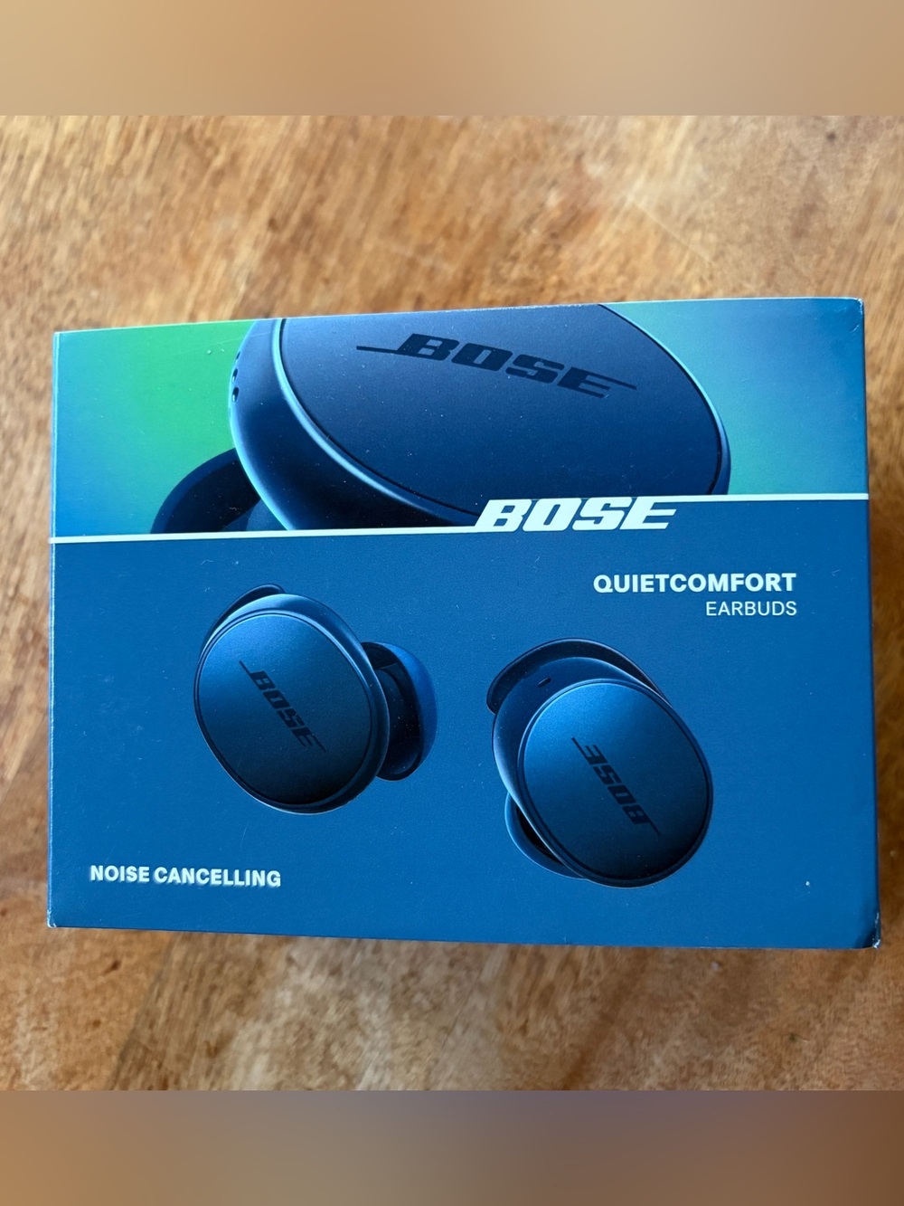 Bose QuietComfort Earbuds — Blue True Wireless Noise-Cancelling Earbuds